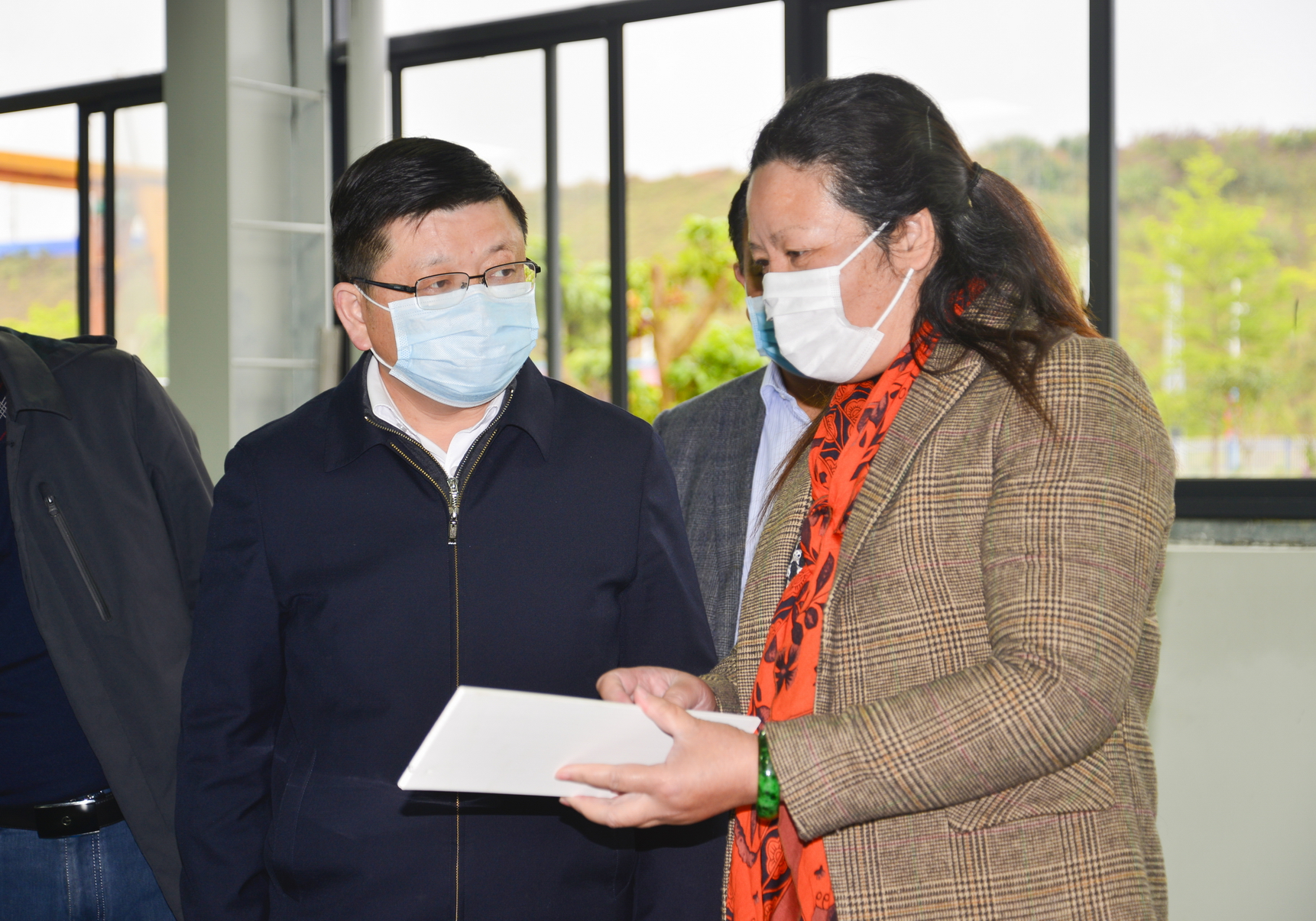 梧州市委常委,秘书长徐文伟到碧清源调研指导工作