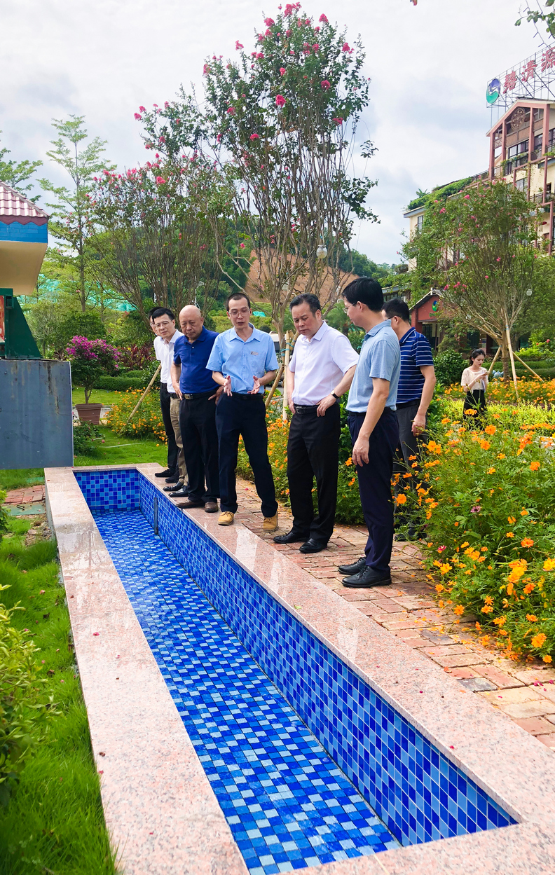 自治区外事办党组书记石东龙率队到公司调研